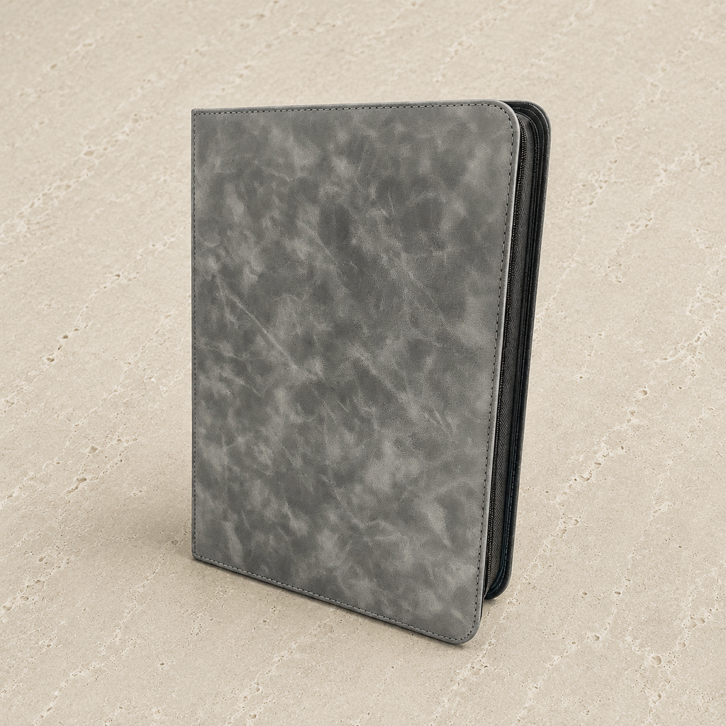 Velko 3x3 Premium Binder Slate Gray 468 pockets