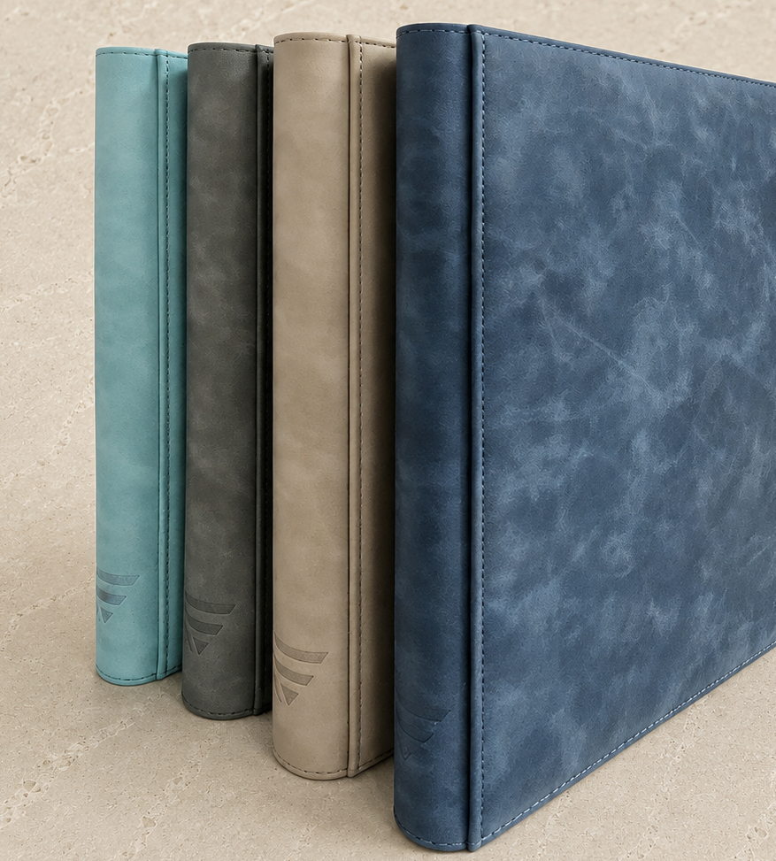 Velko 3x3 Premium Binder Storm Blue 468 pockets