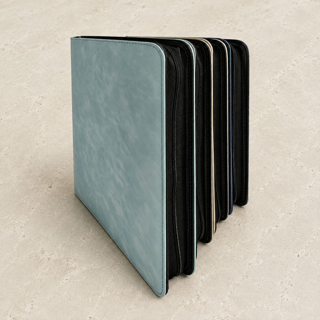 Velko 3x3 Premium Binder Glacier Blue 468 pockets