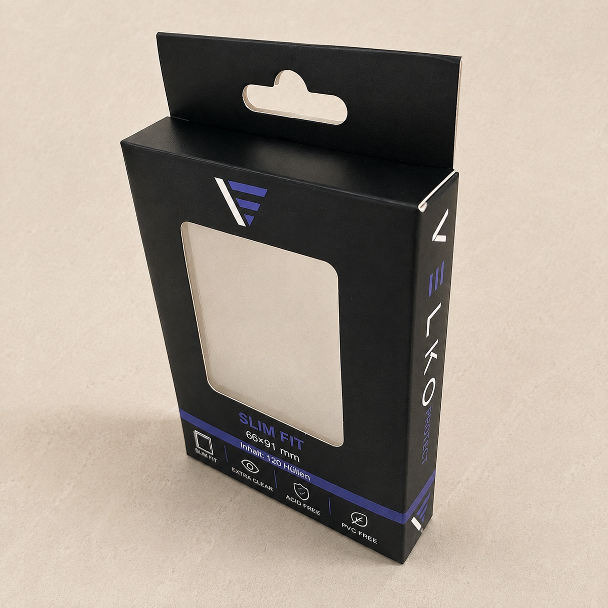 Velko 66x91mm 120 Slim Fit Sleeves Bundle