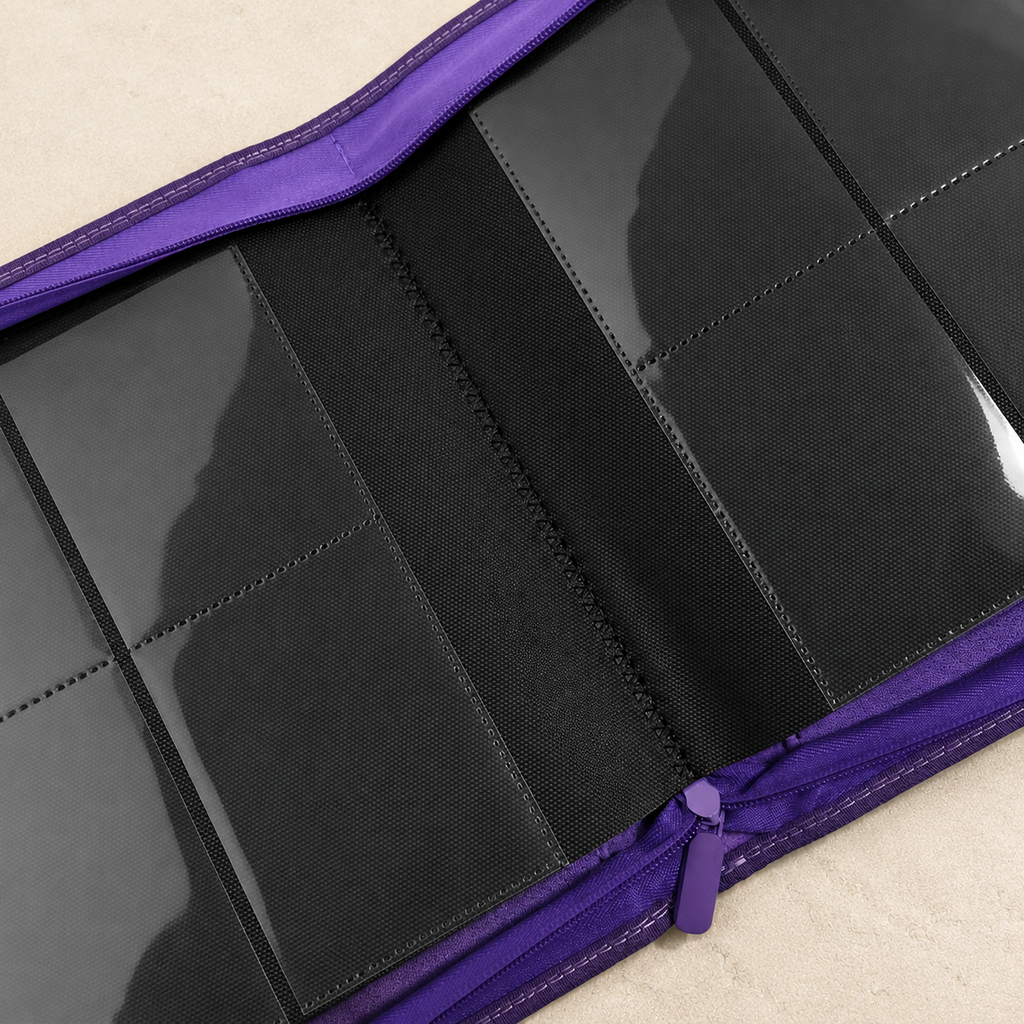 Velko 2x2 Toploader Binder Obsidian Black 160 pockets