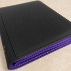 Velko 2x2 Toploader Binder Obsidian Black 160 pockets