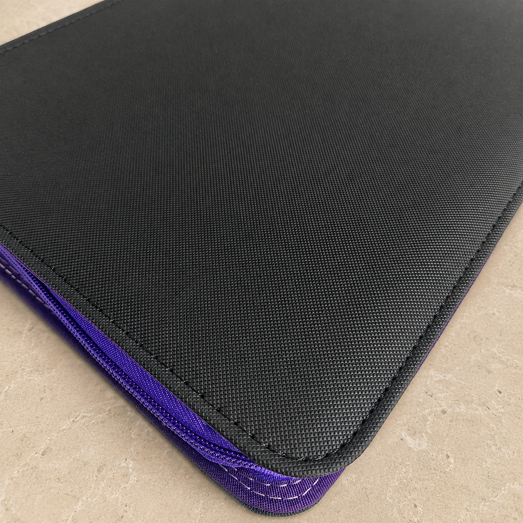 Velko 2x2 Toploader Binder Obsidian Black 160 pockets