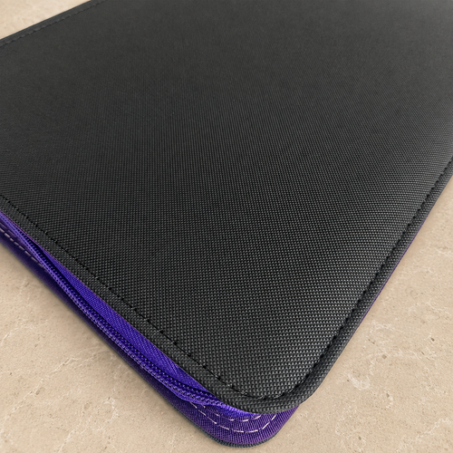 Velko 2x2 Toploader Binder Obsidian Black 160 pockets