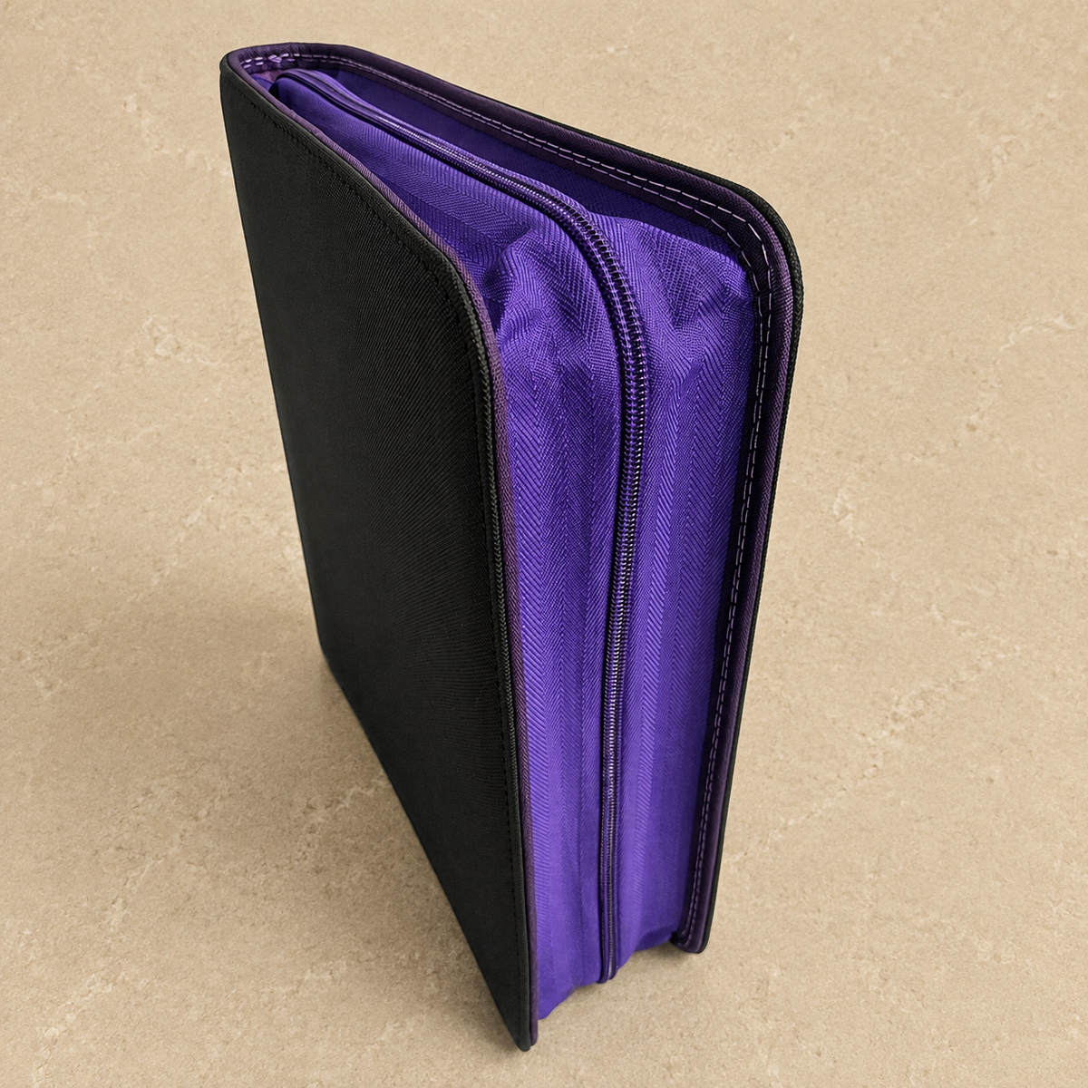 Velko 2x2 Toploader Binder Obsidian Black 160 pockets